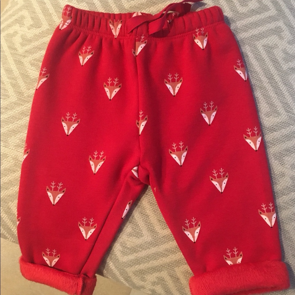 NWT Baby Gap Cozy Pants 0-3M